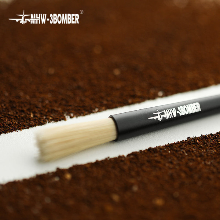 MHW 3BOMBER Barista Bürste Aluminium